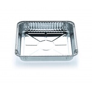 Large Square Foil Dish 1500ml