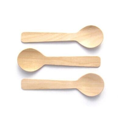 Teaspoon Wooden Round Head