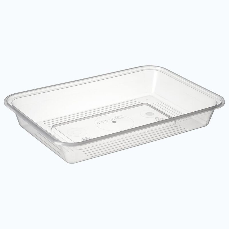 Recyclable PP Wide Base Rectangular Container