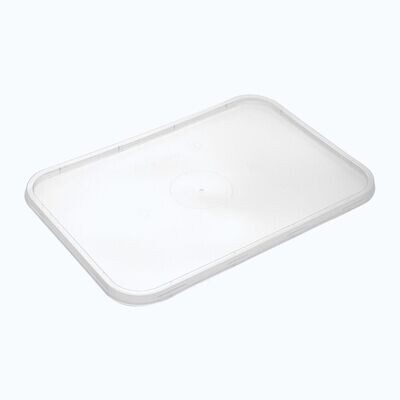 Lid for Recyclable PP Wide Base Rectangular Container