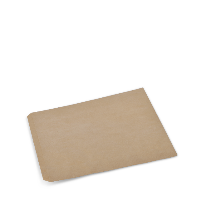 Flat Brown Bag