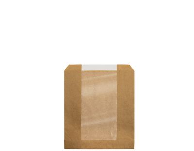 Single Serve Kraft Window Bag Single Serve Kraft Window Bag