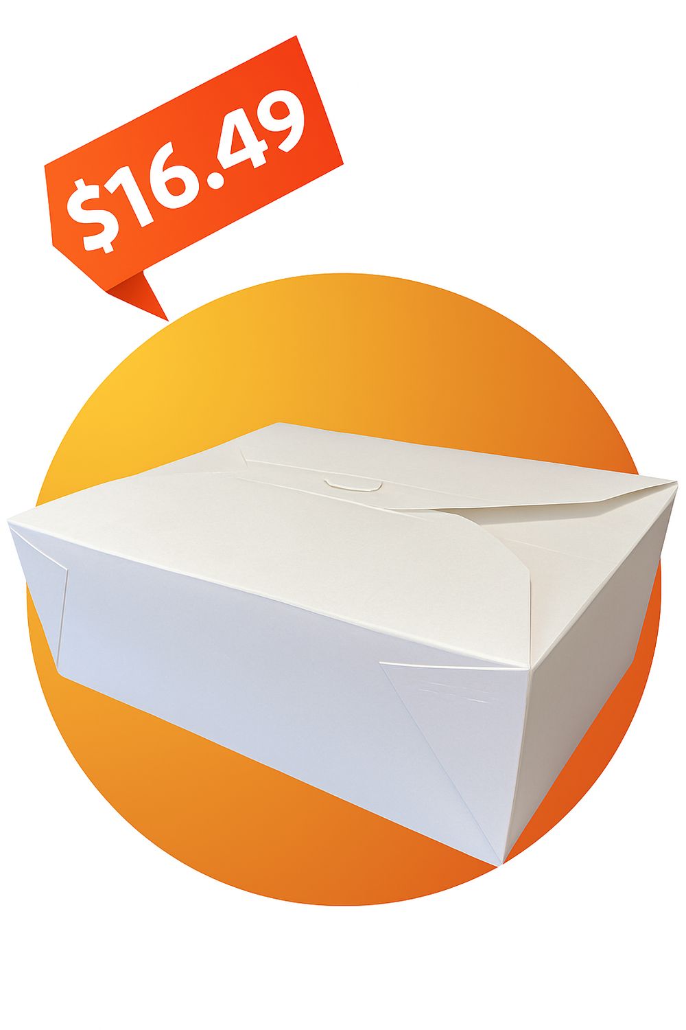 Glopac Lunch Box Medium - Pkt 50