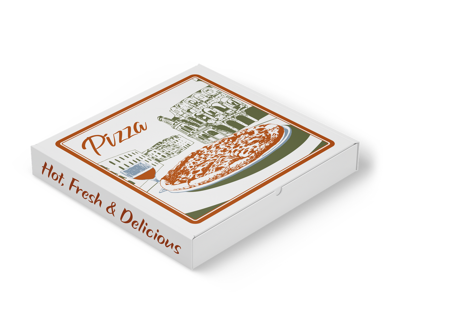 Trend Pizza Box - Roman Trend Pizza Box - Roman