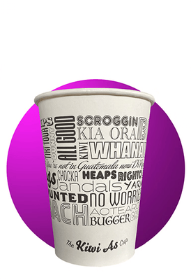 Glopac Plastic Free "Kiwi As" 22oz Cup