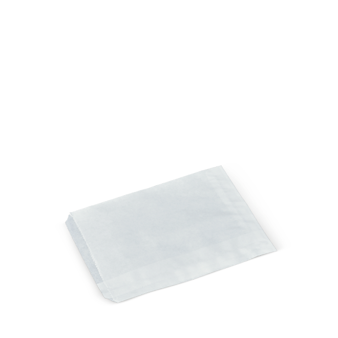 Grease Proof White Bag