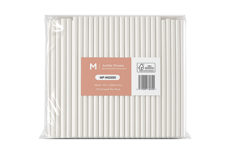 Straw White Jumbo / Regular