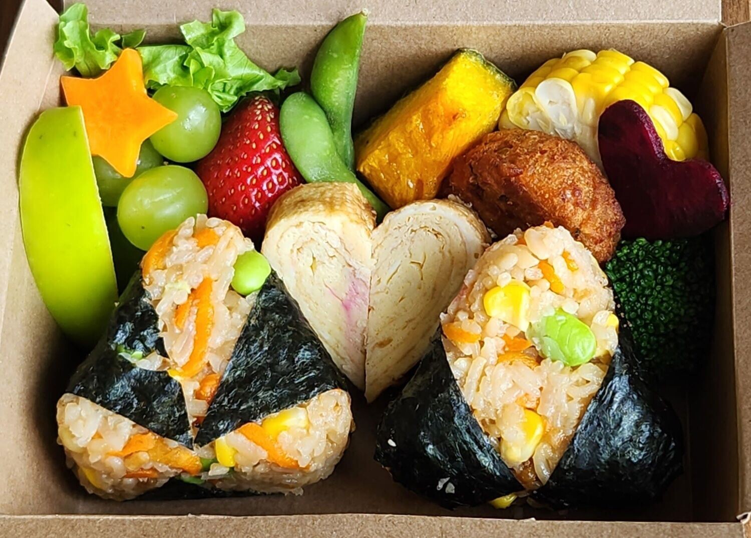 KIDS Small Bento Box (Vegetarian)