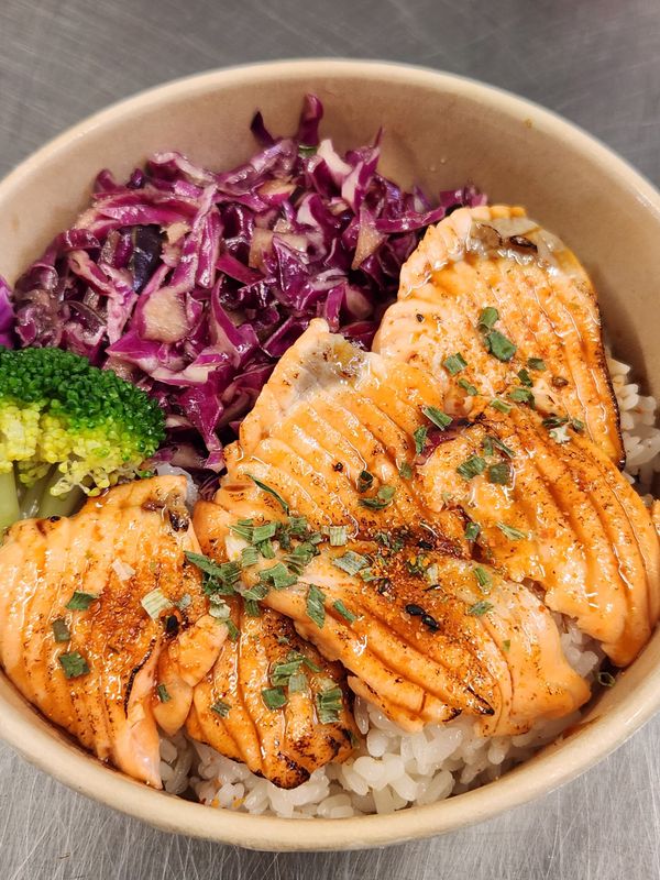 Seared Salmon Bowl