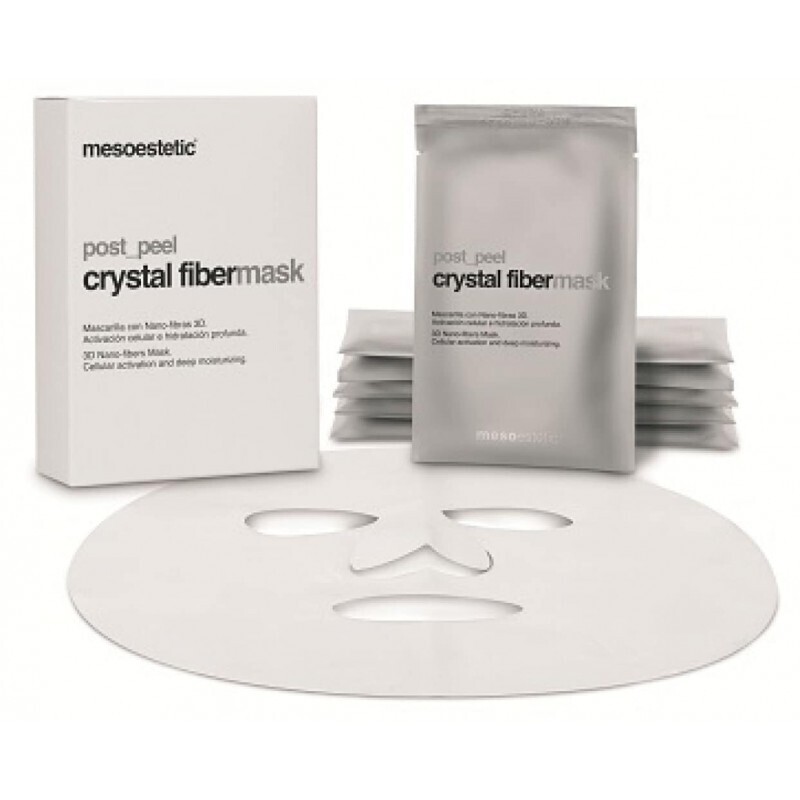 MESOESTETIC MESOESTETIC POST PEEL CRYSTAL FIBER MASK (BOX OF 5)