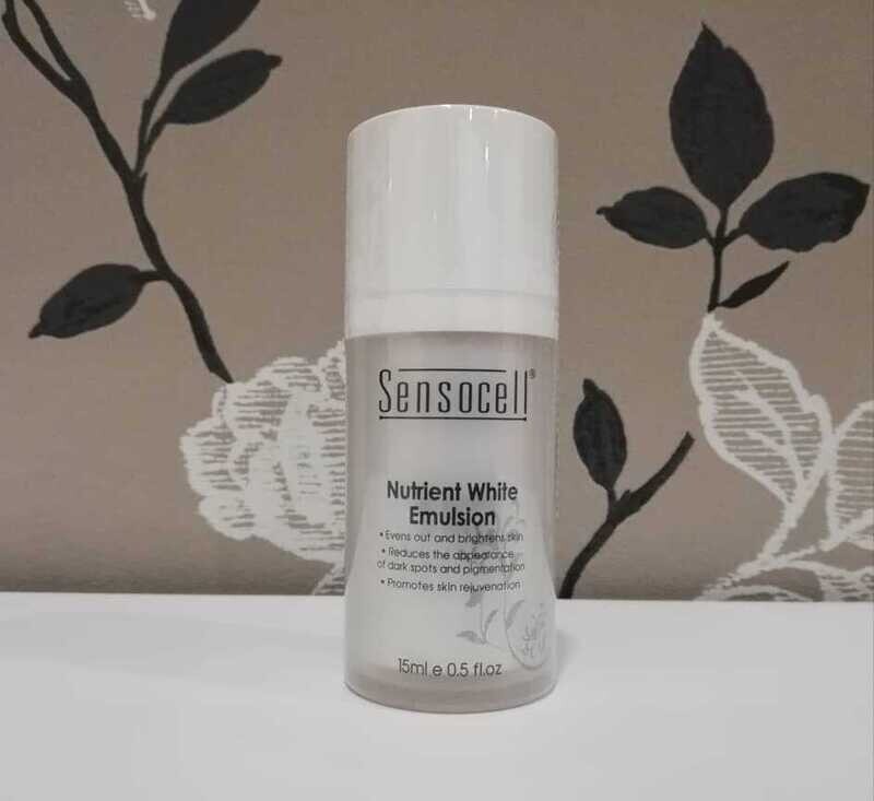 SENSOCELL NUTRIENT WHITE EMULSION 15ML