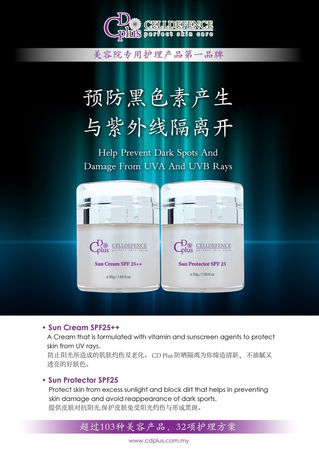 CD PLUS CREAM SPF25 50Ml