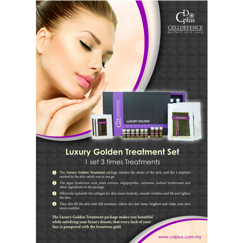 CD PLUS LUXURY GOLDEN BEAUTY SET