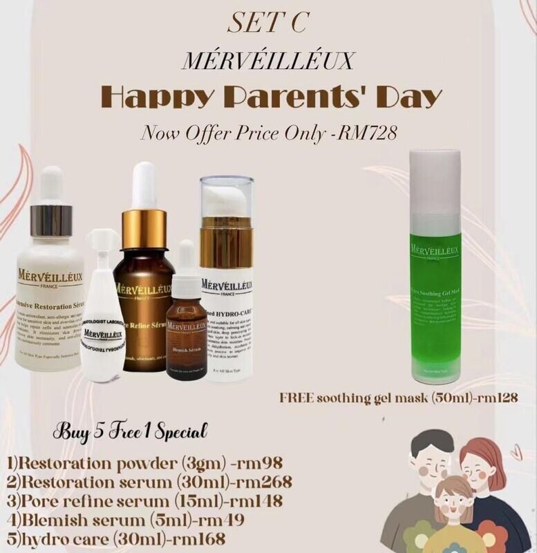 MERVEILLEUX BUY 5 FREE 1 SPECIAL HAPPY PARENT&#39;S DAY