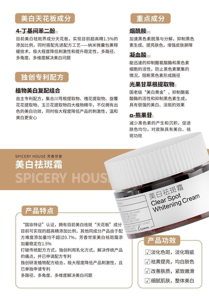CLEAR SPOT WHITENING CREAM 30G