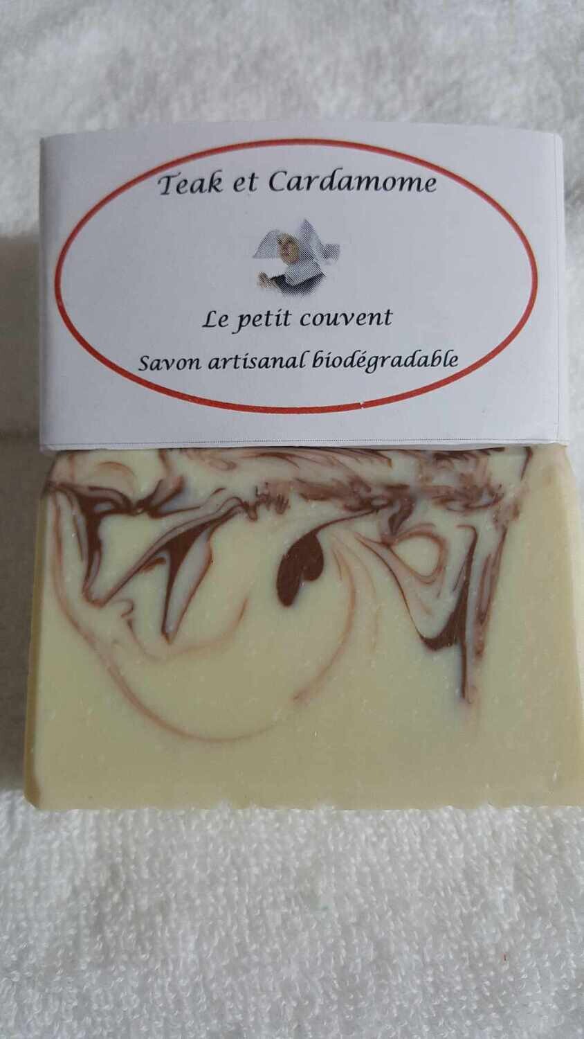 Savon Teck et Cardamonne