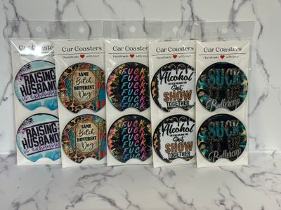 Sarcastic Car Coasters