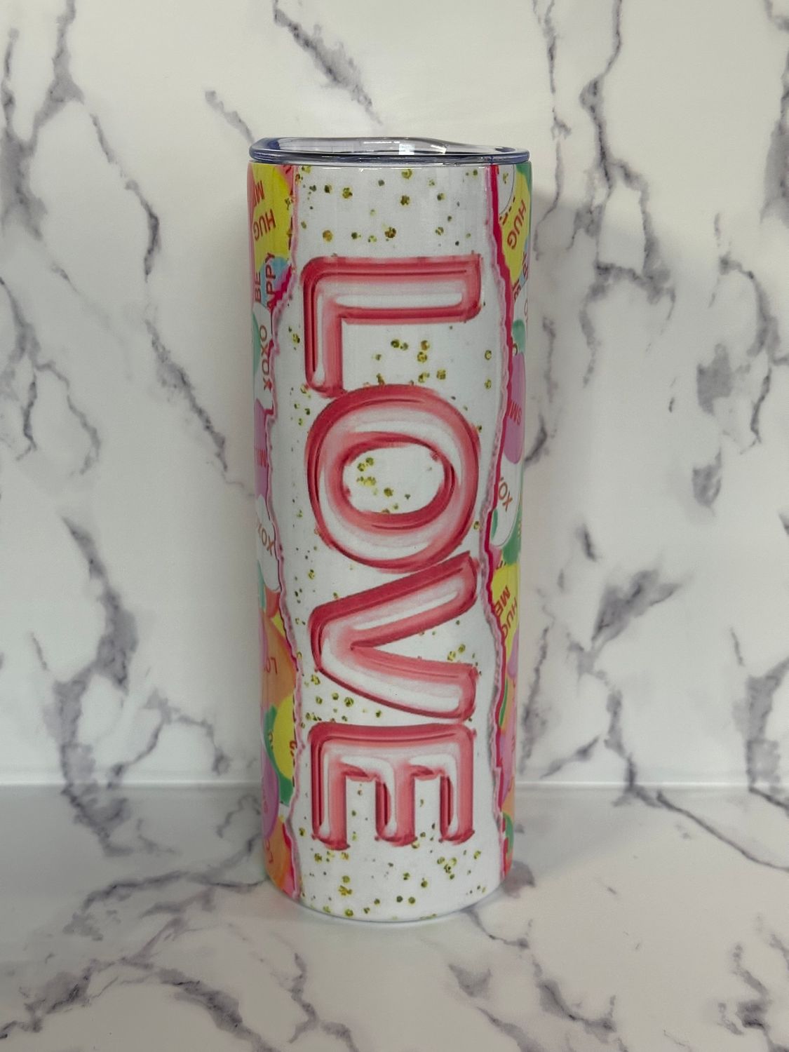 Tumbler - Conversational Hearts