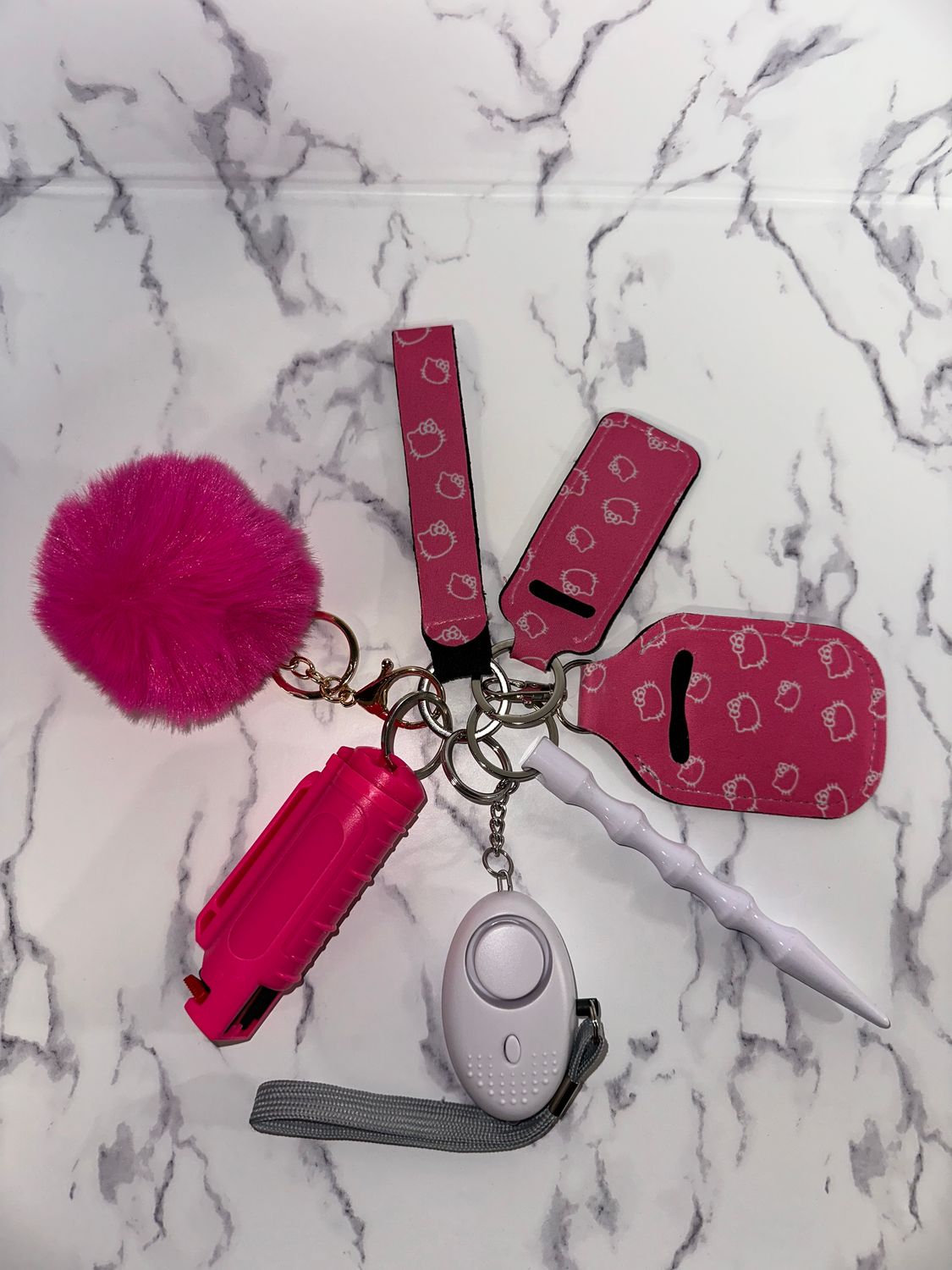 HK Pink With White Heads