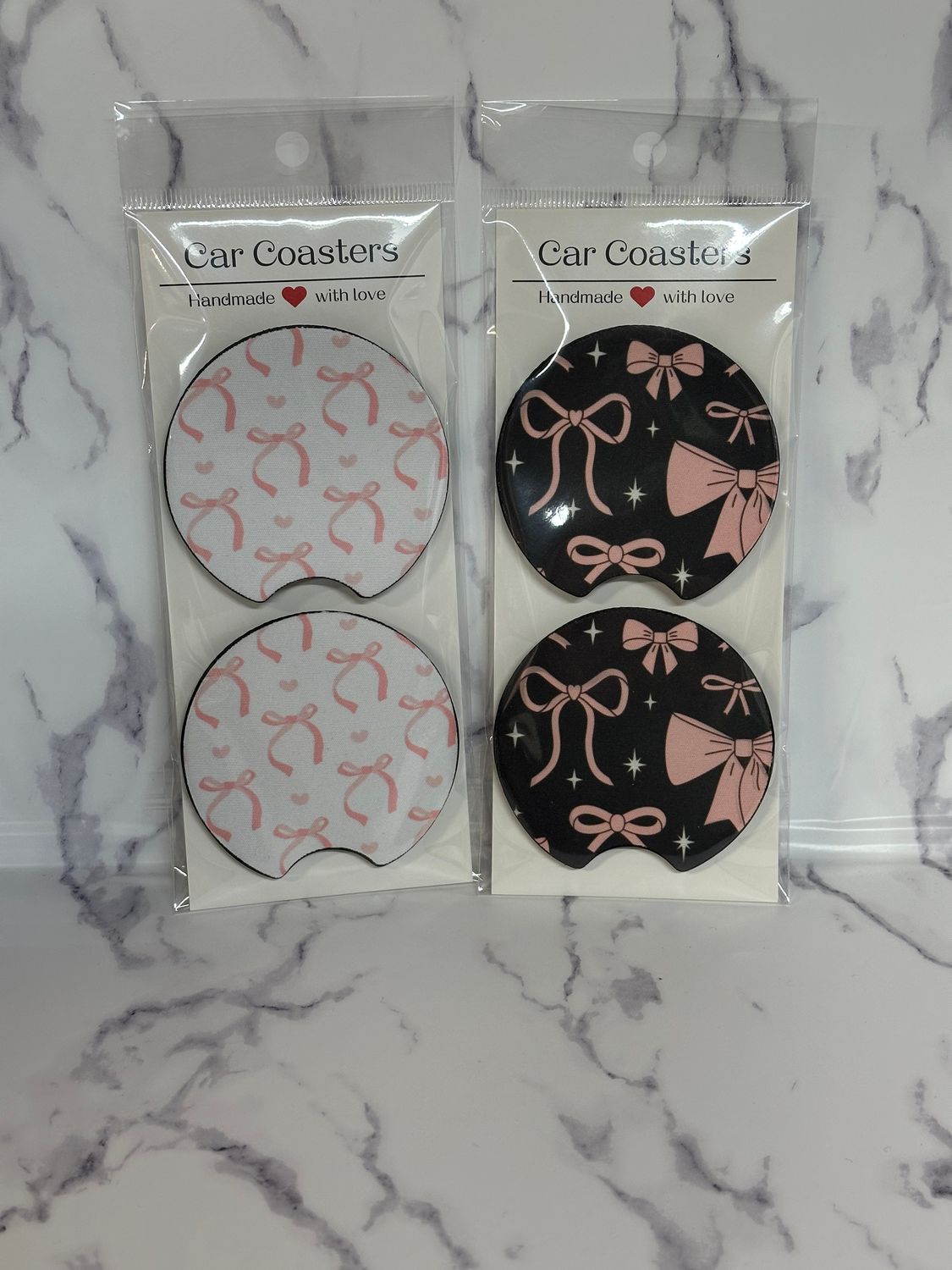 Coquette Car Coasters