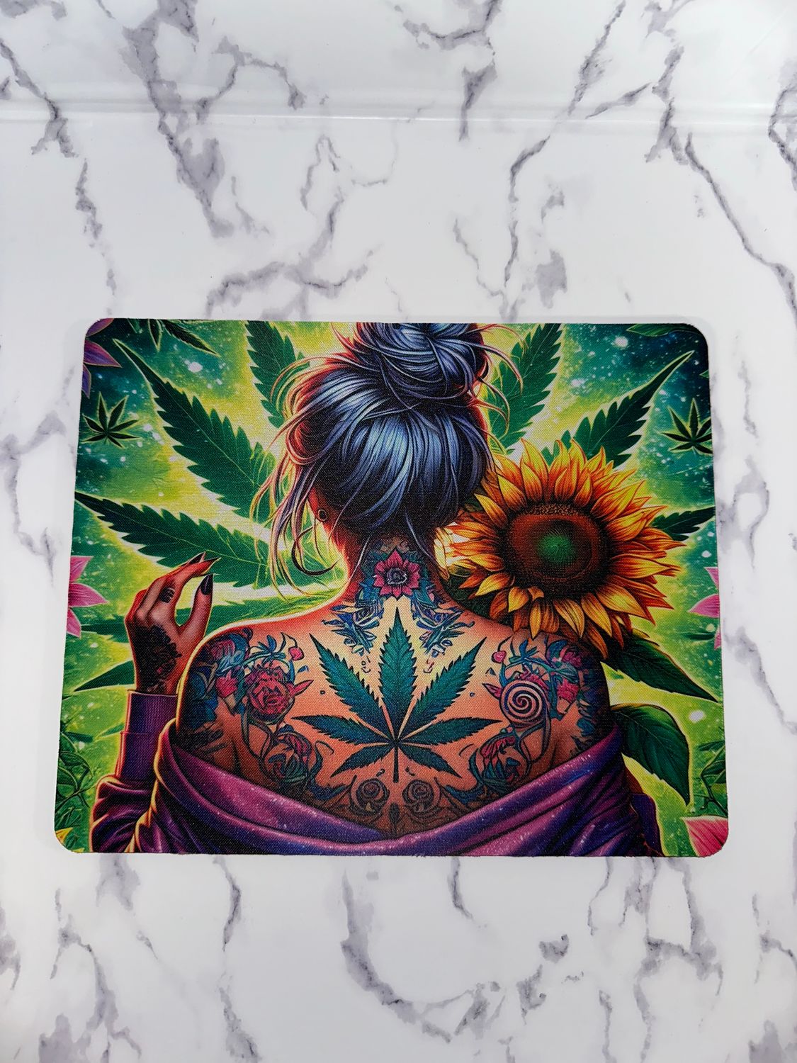 Tattoo Weed Girl