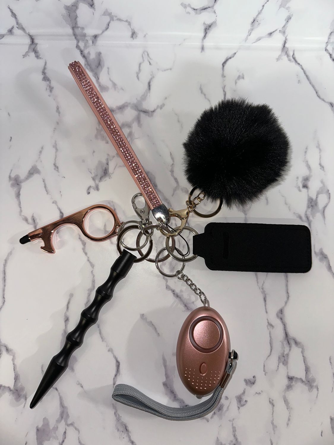 Bling Safety Keychain