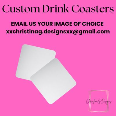 Custom Drink Coasters