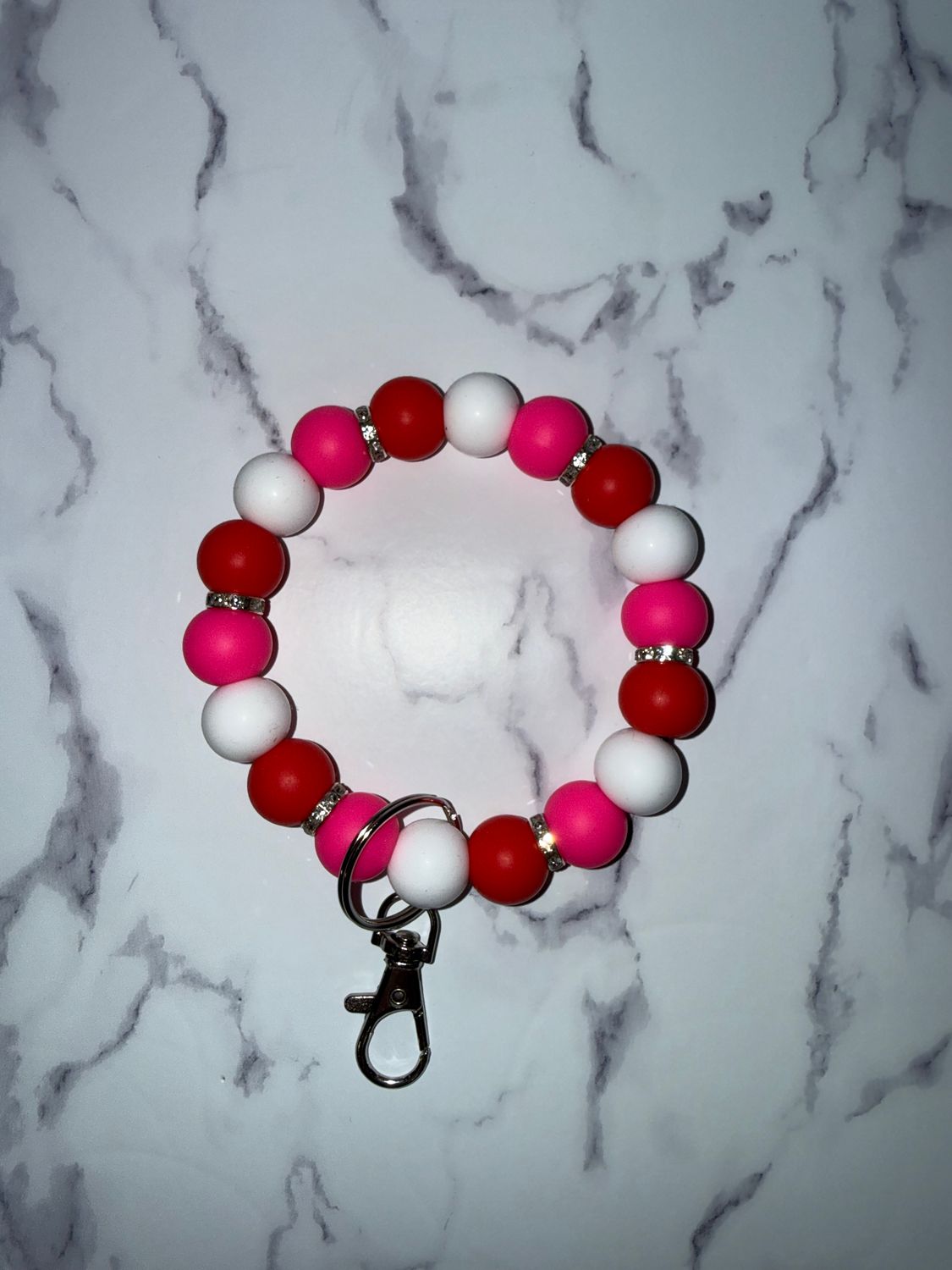 Beaded Wristlet Keychains