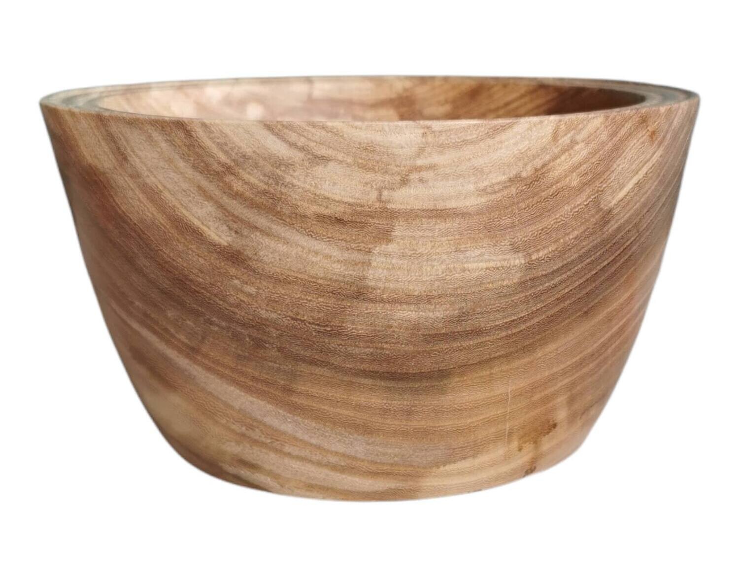 Irish Spalted Elm Mid Sized Wooden Bowl