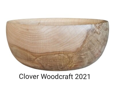 Olive Ash Bowl Curved Features