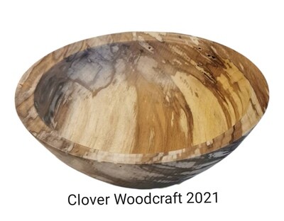 Spalted Beech Bowl Wood Turned Bowl