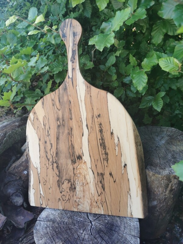 Extra Large Spalted Beech Serving Board.