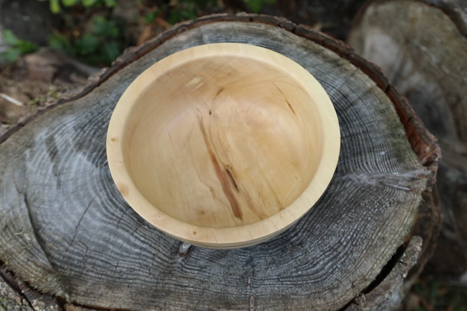 Irish Hawthorn Wood Turned Bowl
