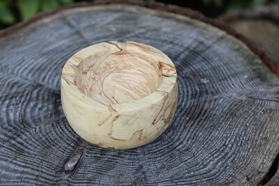 Wood turned Ash tray