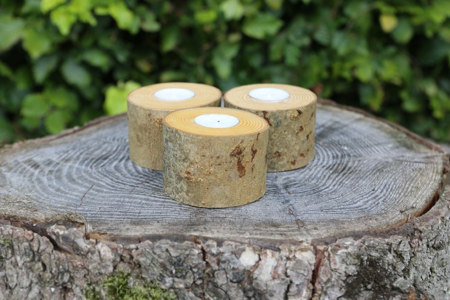 Rustic Tealight Candle Holder