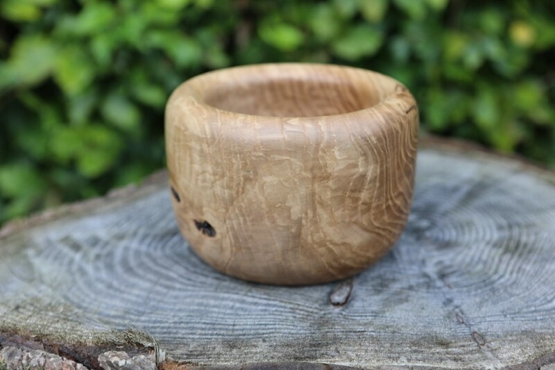 Thick Heavy Walled Ash Bowl
