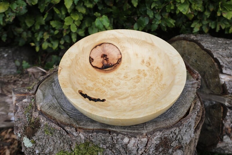 Irish Chestnut Wooden Bowls Handmade in Co Kildare