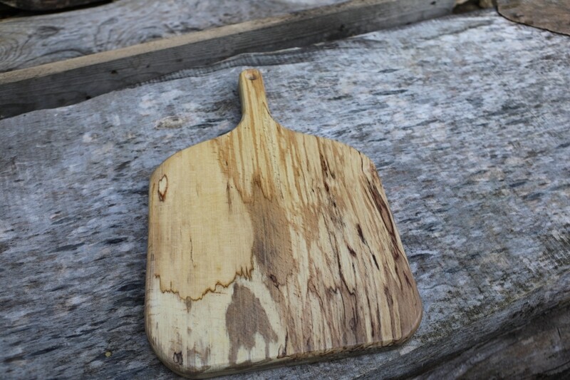 Spalted Beech Paddle Stlye Serving Board