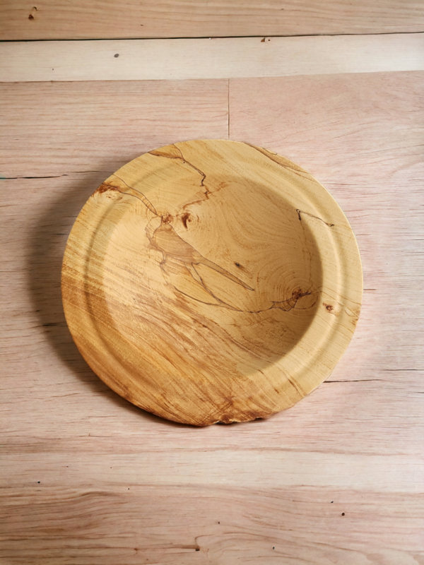 Sycamore Tulip Shaped Wooden Bowl