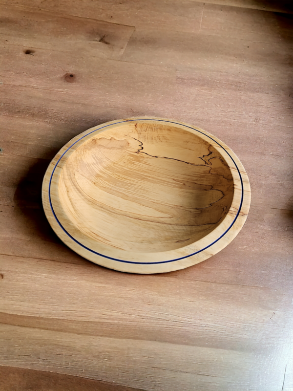 Spalted Sycamore Large Salad Bowl
