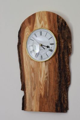 ​ Irish Ash Hanging Wall Clock with Large 130mm Face