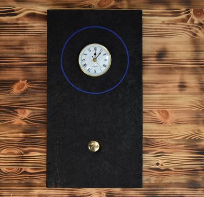 Textured Irish Oak Pendulum Clock for Timeless Appeal