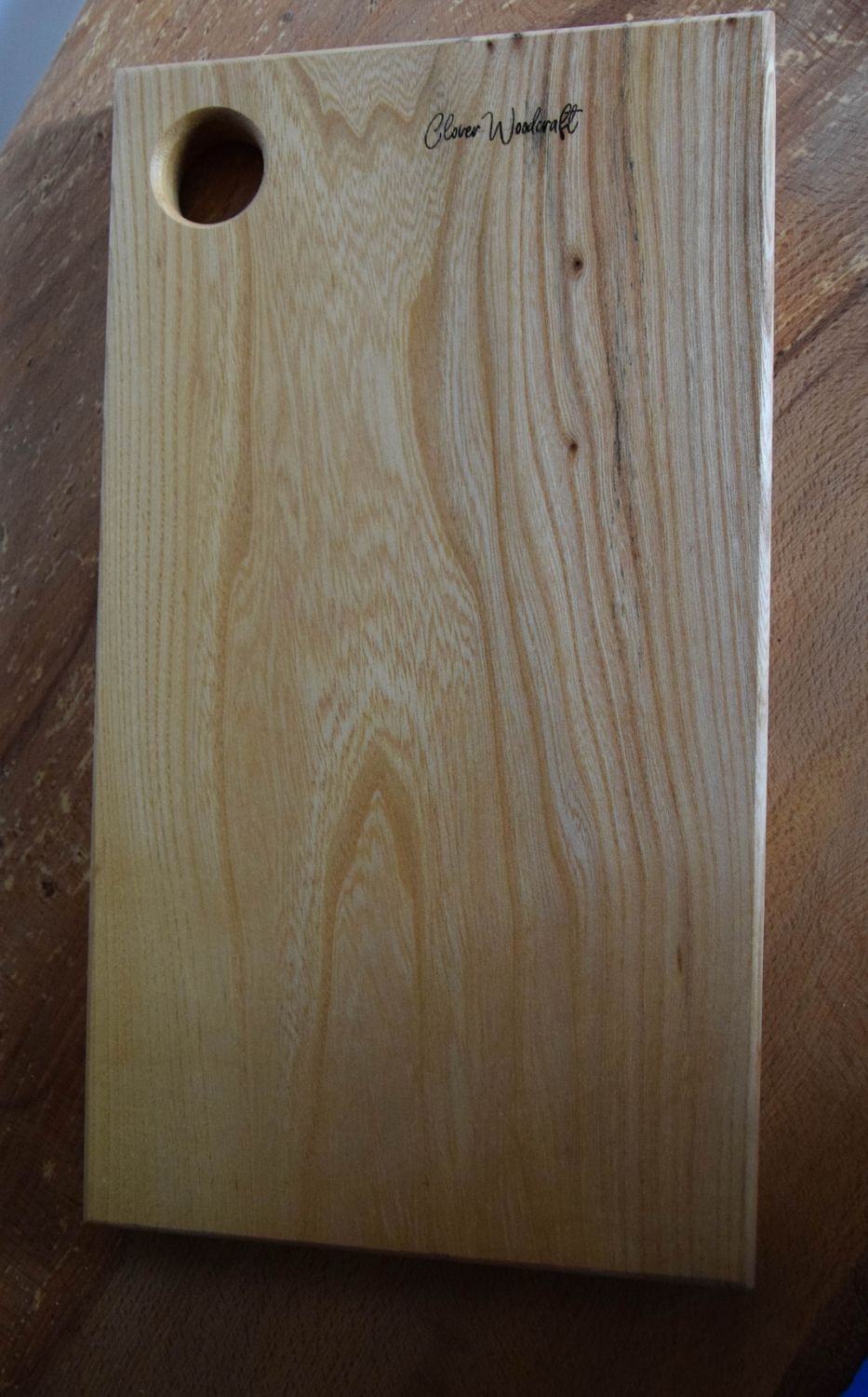 Irish Elm Chopping Board