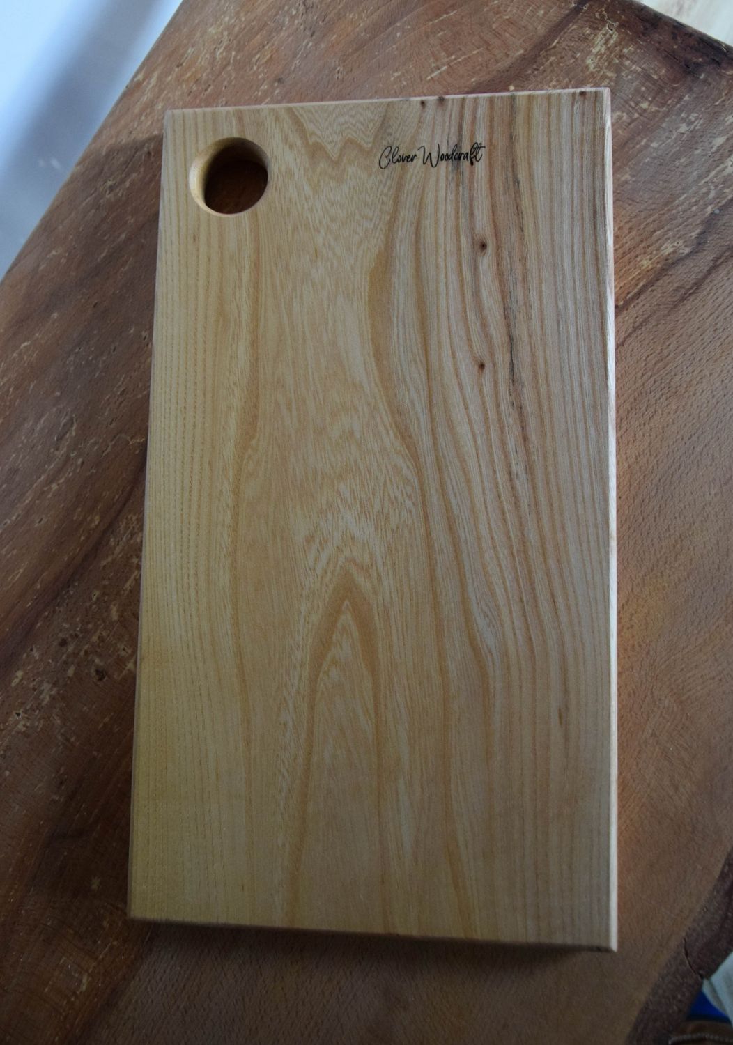 Irish Elm Chopping Board