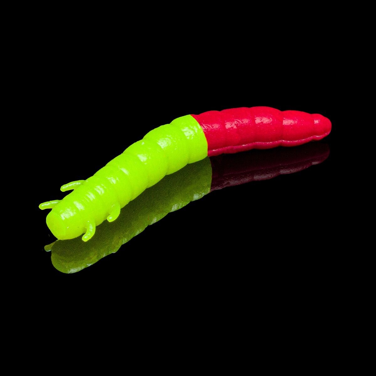 Soorex King Worm 55mm Chartreuse - Fuchsia