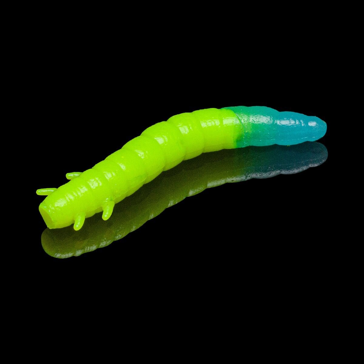 Soorex King Worm 55mm Chartreuse - Blue glow