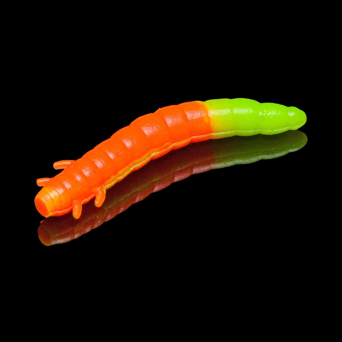 Soorex King Worm 55mm Orange - Chartreuse