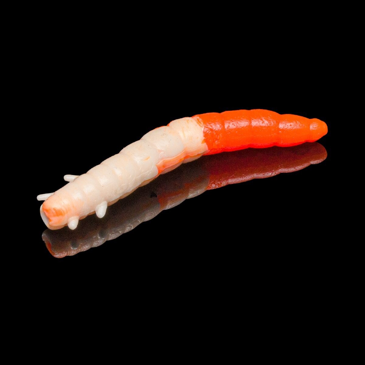 Soorex King Worm 55mm White - Orange