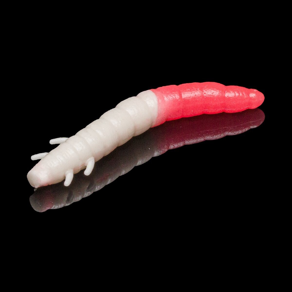 Soorex King Worm 55mm White - Pink glow