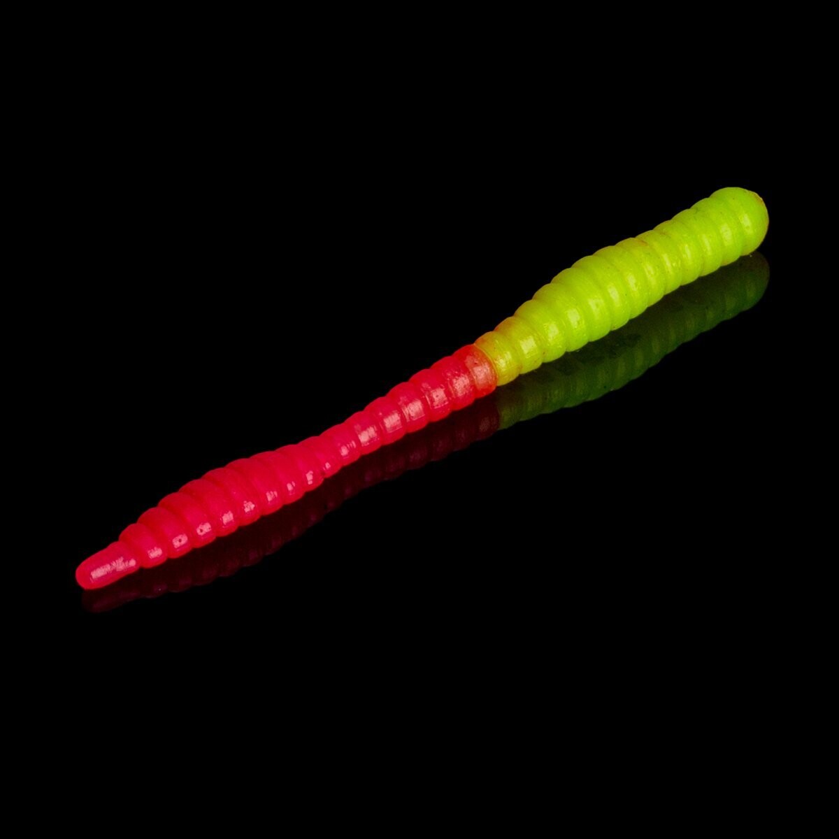 Soorex Worm 80mm Chartreuse - Fuchsia